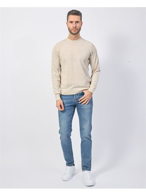 Yes Zee Crewneck Wool Blend Sweater YES ZEE | M820-H3000245